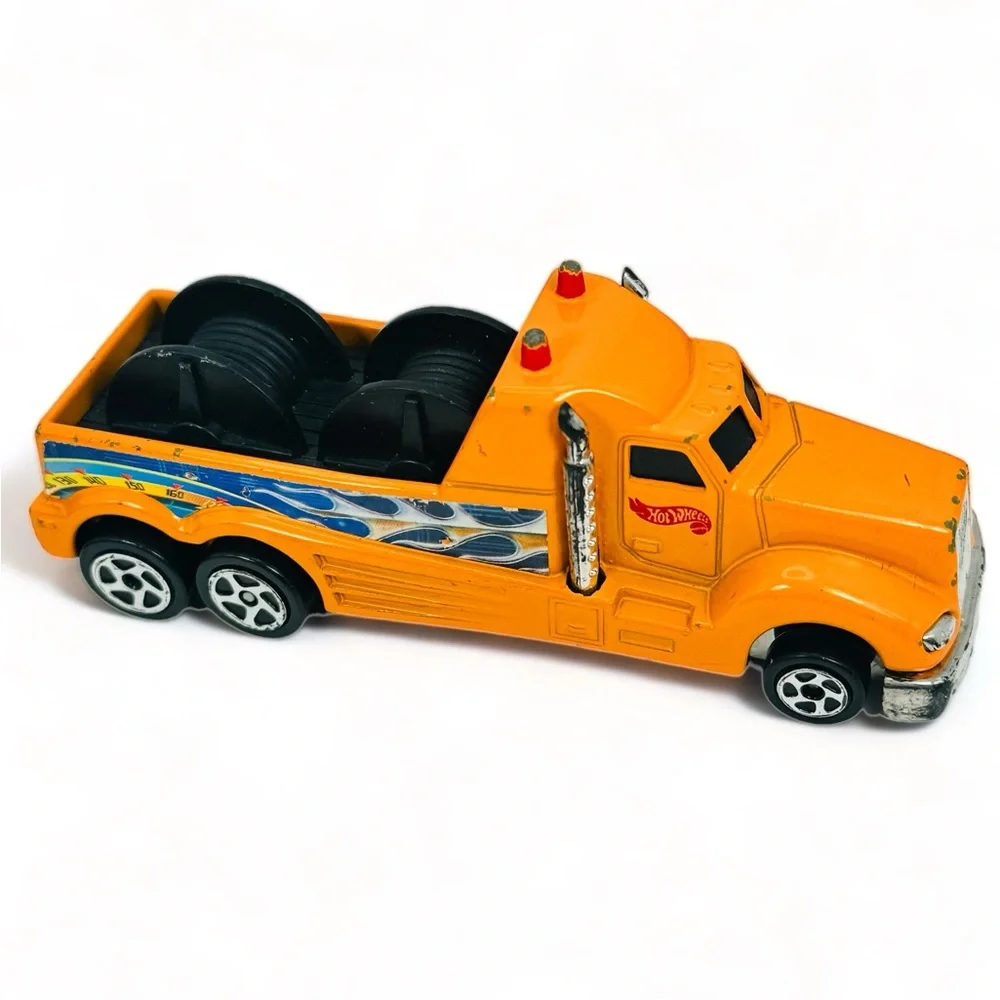 Hot Wheels Semi Truck Lot Of 5 1999 Vintage AS IS USED LOOSE ISSUES Diecast 5”